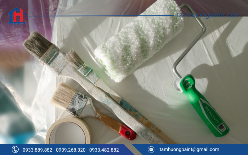 Các bước thi công sơn nước ATM