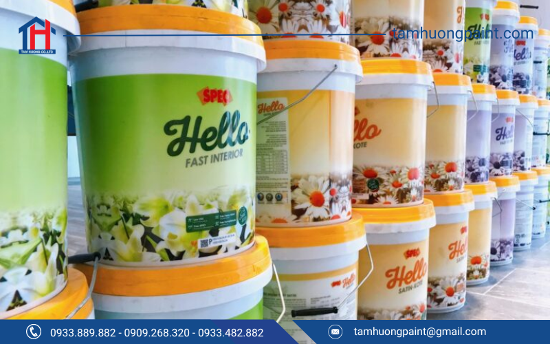 Các dòng sơn Spec phổ biến hiện nay