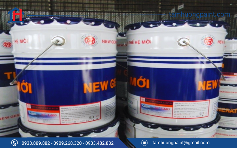 Sơn chống rỉ epoxy Thế Hệ Mới