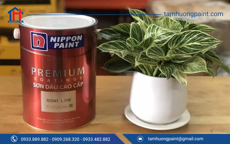 Đại lý sơn kẻ vạch Nippon uy tín Tâm Hương