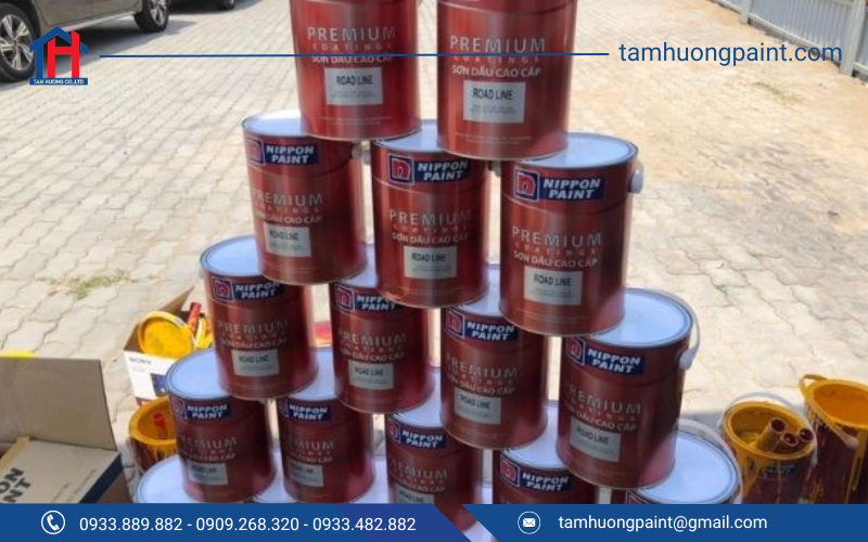 Đại lý sơn Tâm Hương phân phối sơn chịu nhiệt Nippon giá tốt, hàng chính hãng