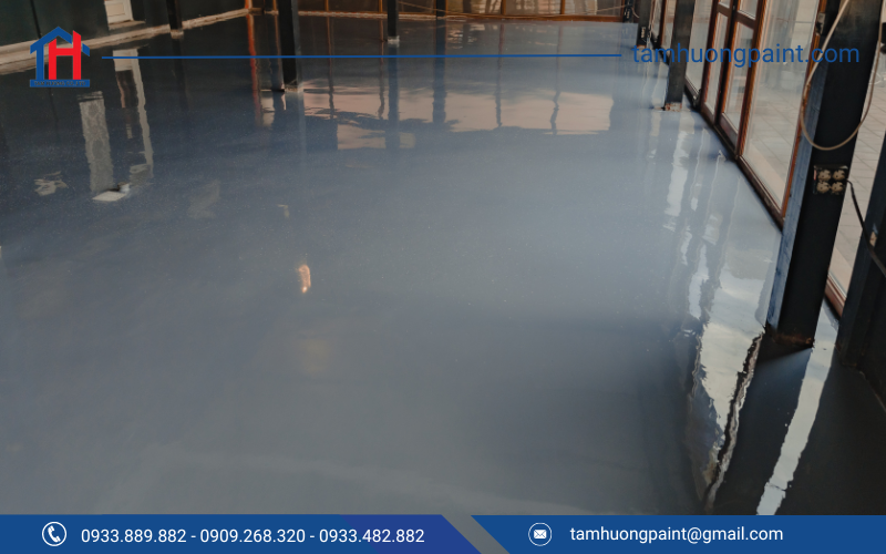 Dịch vụ sơn sàn nhà xưởng uy tín tại Tâm Hương Paint