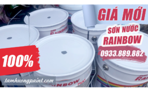 Bảng giá sơn nước Rainbow - Mới!
