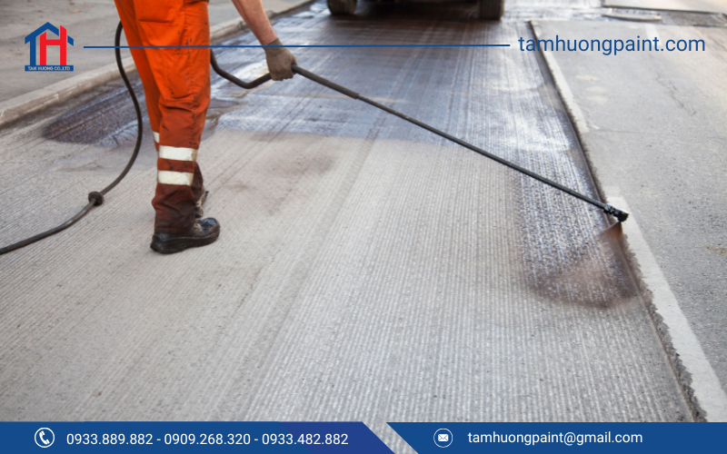 Hướng dẫn chi tiết quy trình thi công sơn Joton Jona Bitum