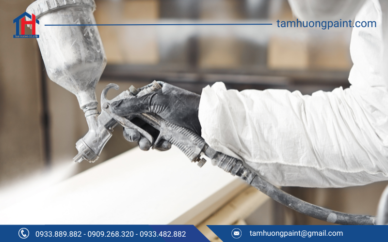 Hướng dẫn thi công sơn xịt Indu