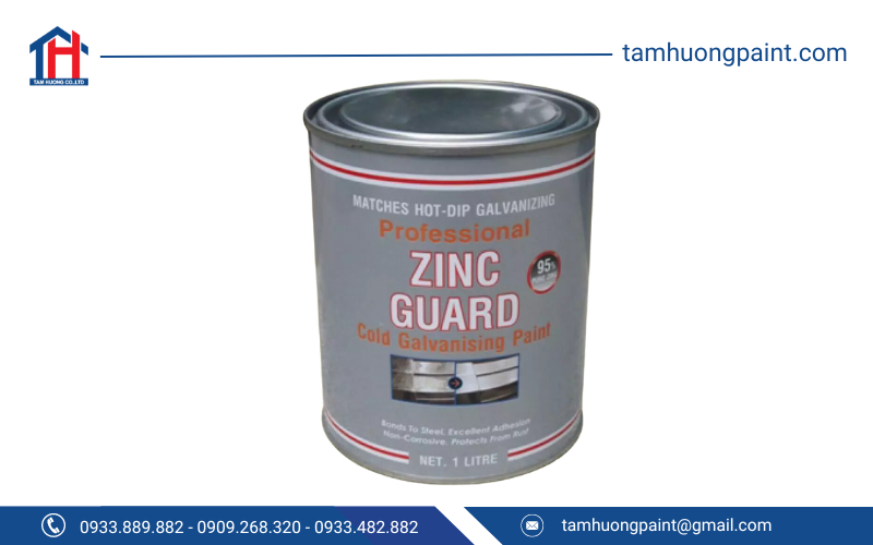 Mô tả về Sơn mạ kẽm lạnh ZG300