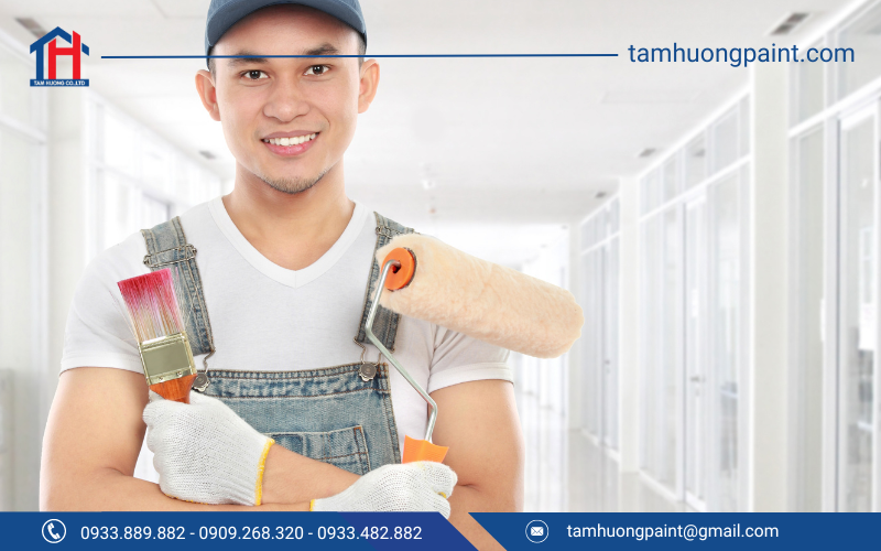 Mua sơn chịu nhiệt cho ống khói, lò hơi tại Tâm Hương Paint