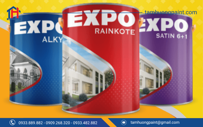 Mua sơn Expo chính tại Đai lý sơn Tâm Hương TP.HCM
