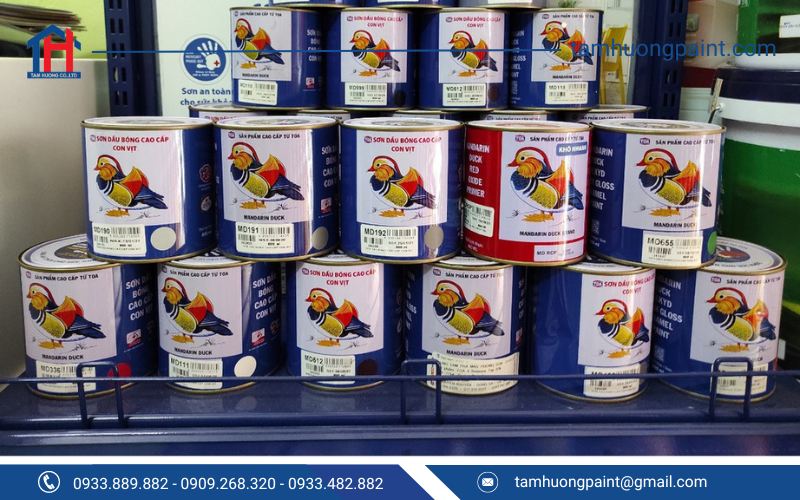 Mua Sơn Lót Chống Rỉ Con Vịt chất lượng tại Tâm Hương Paint