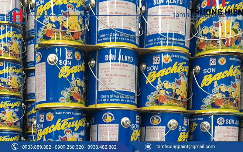 Nhà phân phối sơn Bạch Tuyết Tâm Hương Paint uy tín, chính hãng