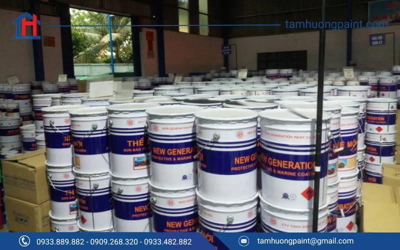 Nhà phân phối sơn Epoxy thế hệ mới Tâm Hương Paint