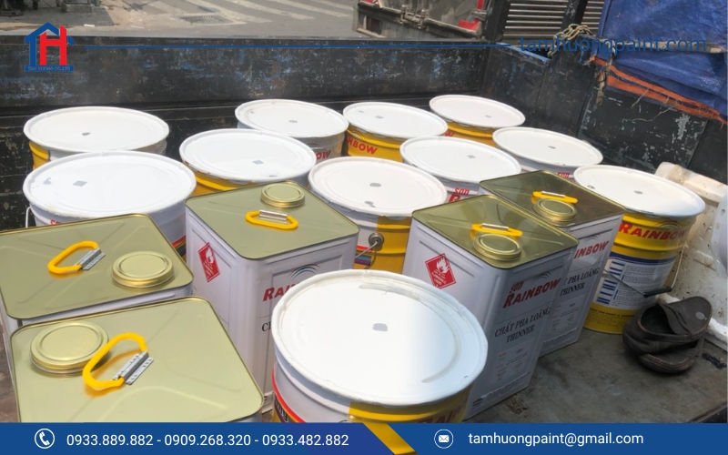 nhà phân phối sơn Rainbow - Sơn chịu nhiệt Rainbow