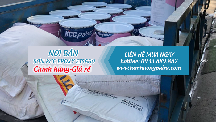 SƠN EPOXY KCC ET5660 GIÁ RẺ