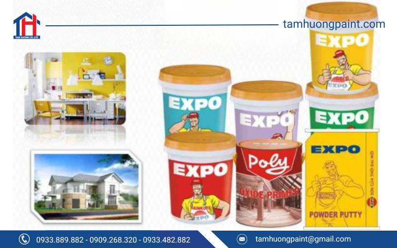Sơn Expo được sản xuất từ công nghệ hiện đại và nguyên liệu cao cấp