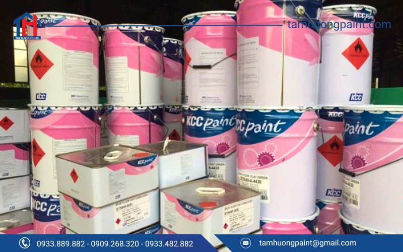 Sơn chịu nhiệt KCC đa dạng chủng loại, màu sắc