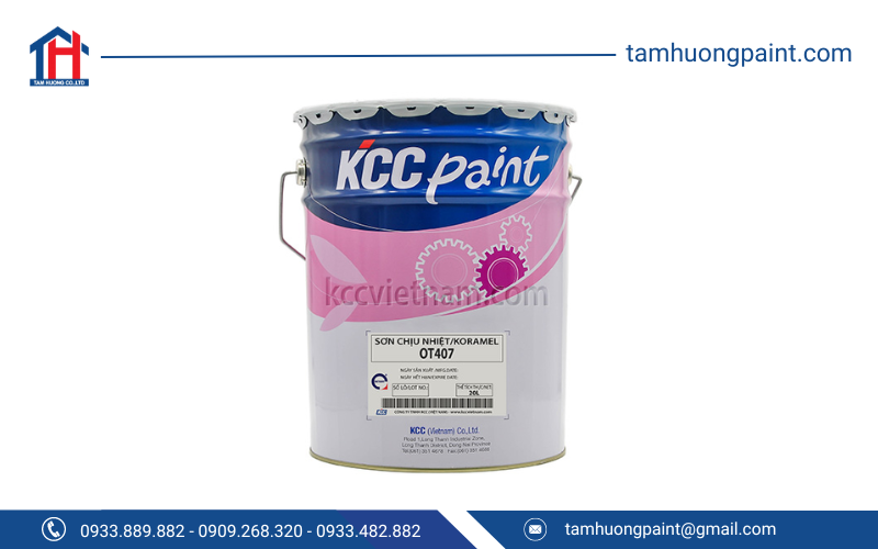 Sơn chịu nhiệt KCC sự lựa chọn hoàn hảo cho nhiều công trình