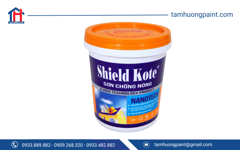 Sơn chống nóng Shield Kote cách nhiệt