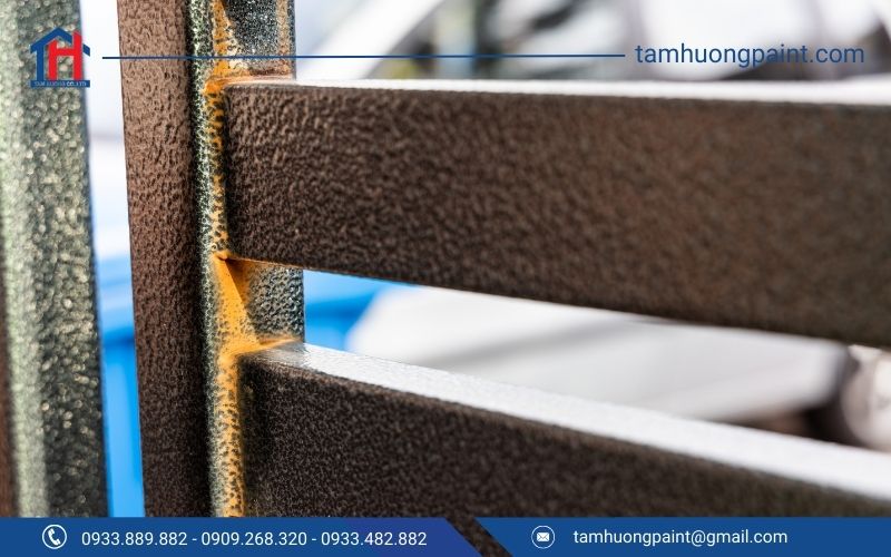 Đặc tính của sơn chống rỉ không màu trong suốt
