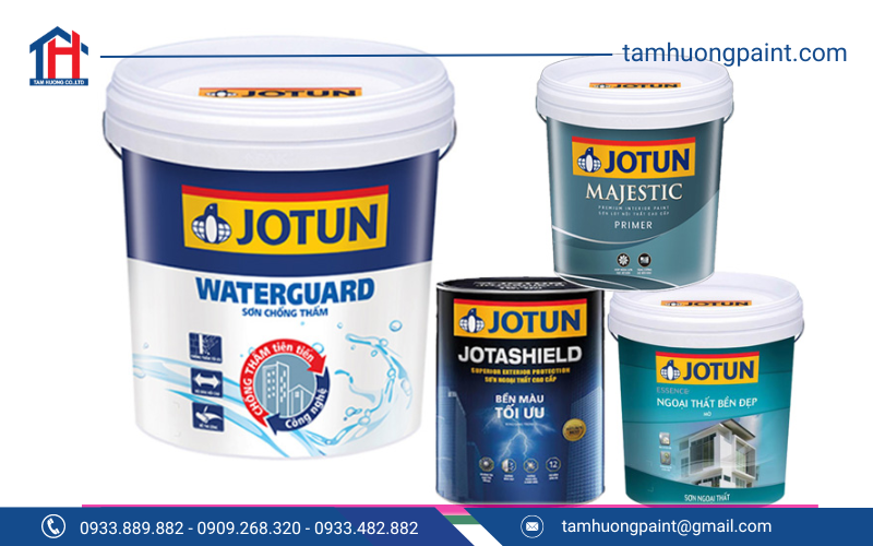 Sơn Jotun có khả năng chống thấm vượt trội và độ bền cao