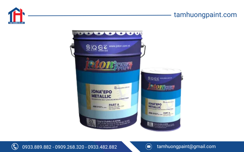 Sơn Joton Jona Bitum là sơn chuyên dụng, làm từ nhựa đường nguyên chất