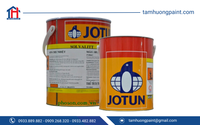 Sơn Jotun là sản phẩm cao cấp, chống nhiệt hiệu quả