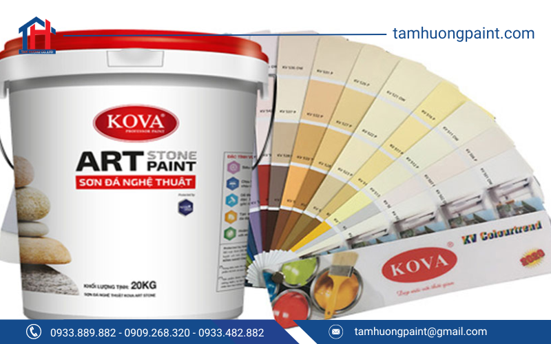 Sơn Kova ART STONE có gì đặc điểm gì nổi bật?