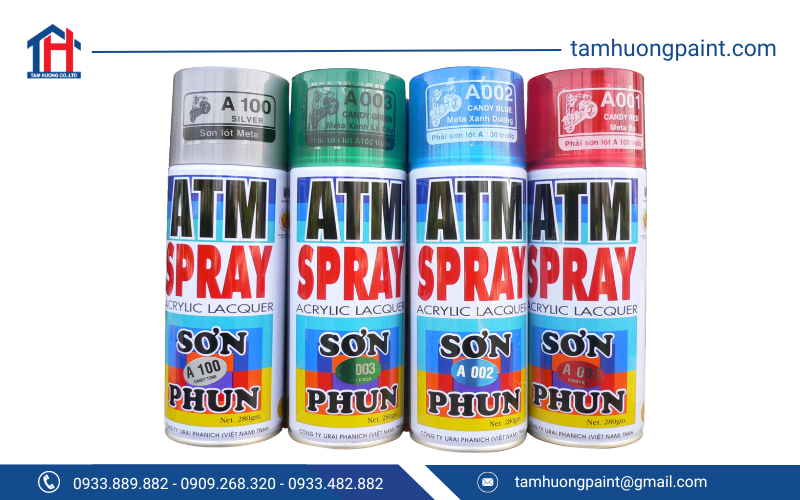 Sơn Phun ATM - Giải pháp sơn nhanh chóng, hiệu quả