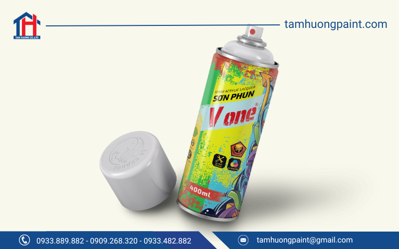 Sơn V One Phượng Vỹ là sản phẩm tẩy sơn đa năng, chất lượng cao