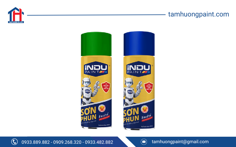 Tại sao nên chọn sơn xịt Indu?