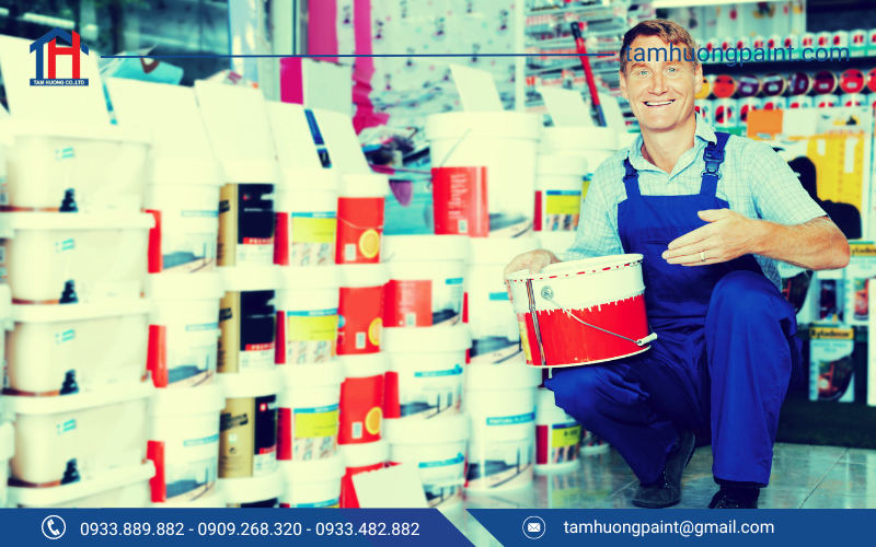Tâm Hương Paint - Đại lý phân phối sơn giá rẻ, giao hàng nhanh