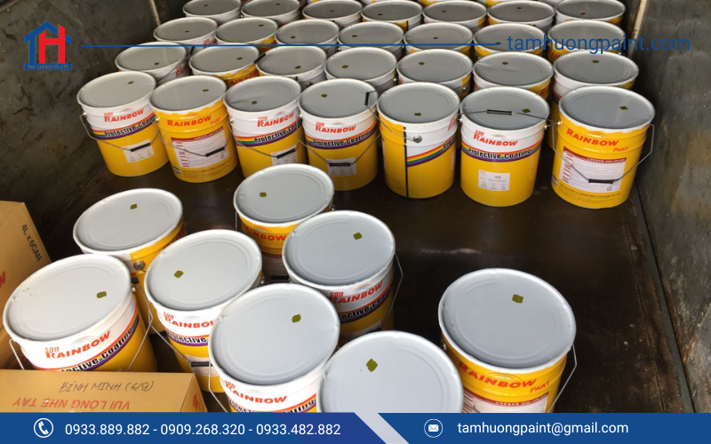 Tâm Hương Paint - Địa chỉ uy tín bán sơn tàu biển Rainbow chất lượng