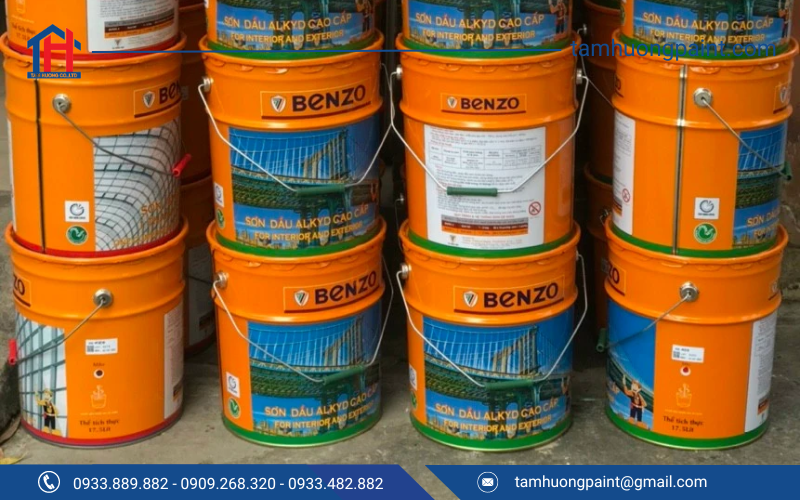 Tâm Hương Paint là đại lý phân phối sơn Benzo uy tín