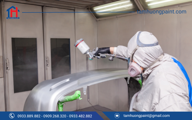Thi công sơn chịu nhiệt cần cẩn trọng trong mọi công đoạn
