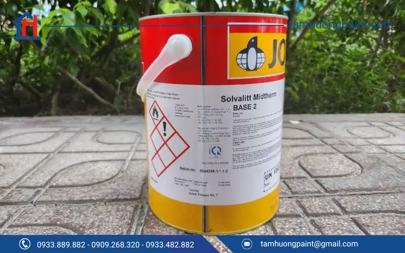 Tổng quan về sản phẩm sơn Jotun Solvalitt chịu nhiệt