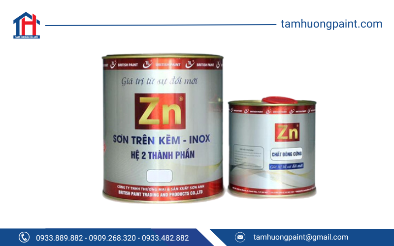 Tổng quan về sơn mạ kẽm Galant Hard Tex 2k