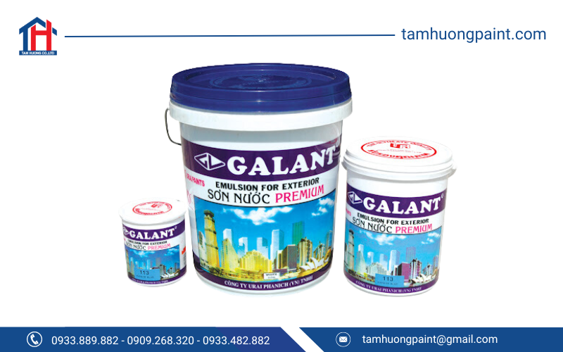 Tổng quan về sơn nước Galant