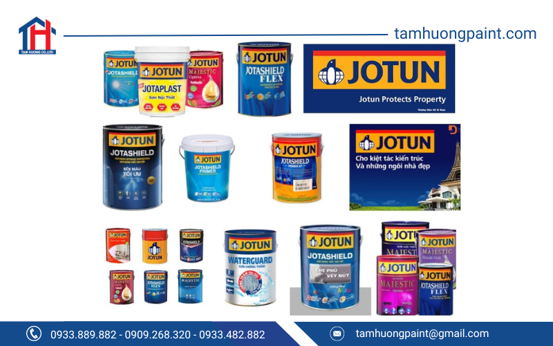 Tổng quan về thương hiệu sơn Jotun