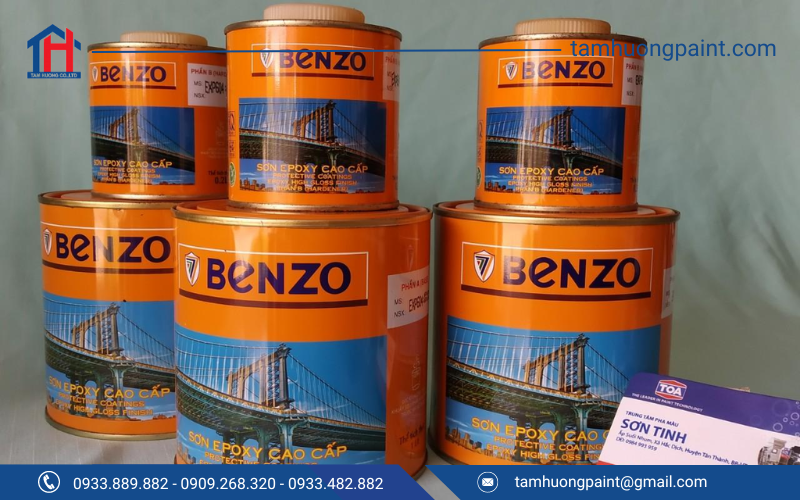 Ứng dụng của Sơn Epoxy Benzo