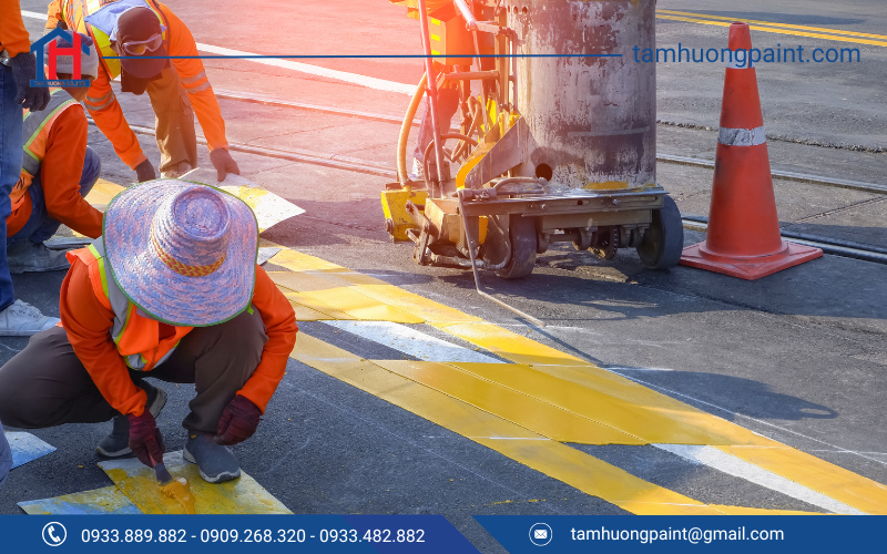 Ứng dụng đa dạng của sơn kẻ vạch Nippon