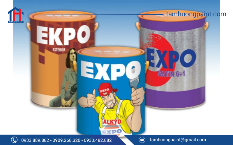 Ưu điểm của dòng sơn Expo nổi tiếng