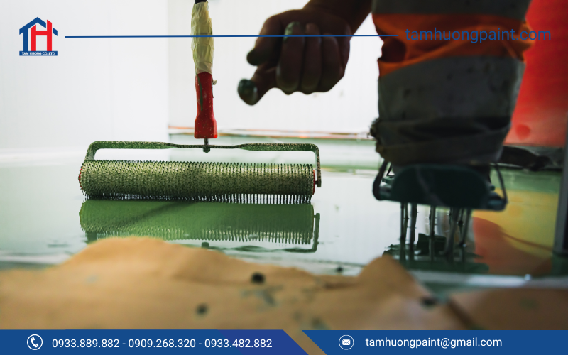 Ưu điểm của sơn sàn nhà xưởng