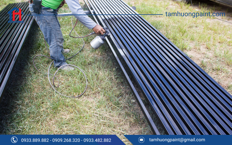 Ưu điểm vượt trội của sơn xịt sắt mạ kẽm