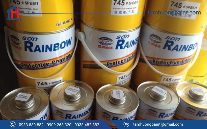 Sơn Epoxy Rainbow có độ bám dính và độ bền vượt trội