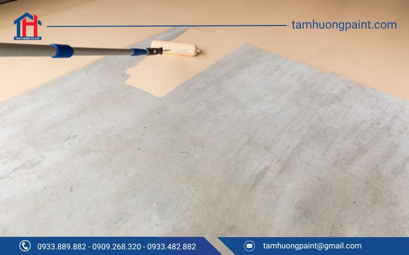 Dịch vụ thi công sơn sàn Epoxy chất lượng từ Tâm Hương Pain