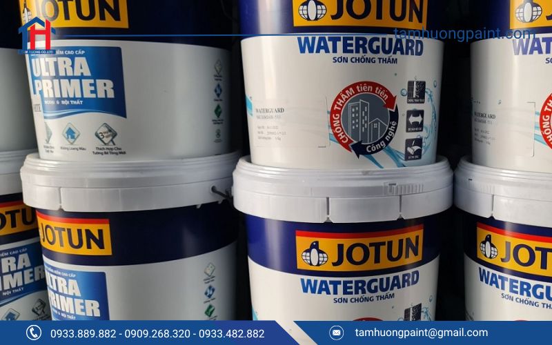 Tâm Hương Paint cung cấp sơn chống thấm tường Jotun uy tín