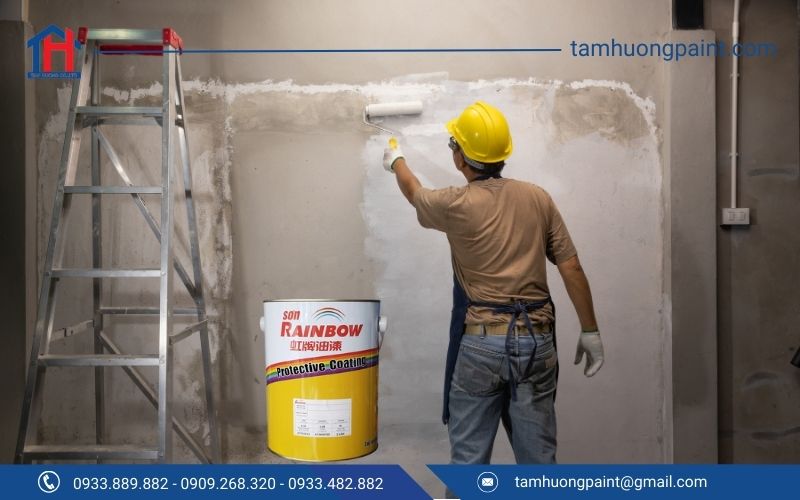 Sơn dầu Rainbow là dòng sơn dầu cao cấp, được sản xuất bởi công ty Rainbow Paint