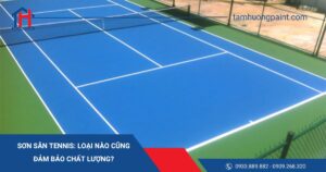 Sơn Sân Tennis: Loại Nào Cũng Đảm Bảo Chất Lượng?