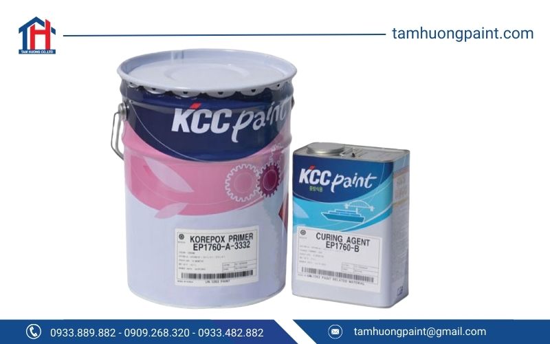 Sơn Epoxy kim loại KCC là dòng sơn cao cấp được thiết kế tăng cường độ bền cho bề mặt kim loại