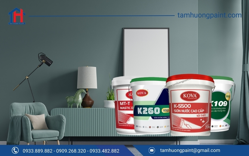 Sơn nội thất Kova - lựa chọn tin cậy của người tiêu dùng Việt