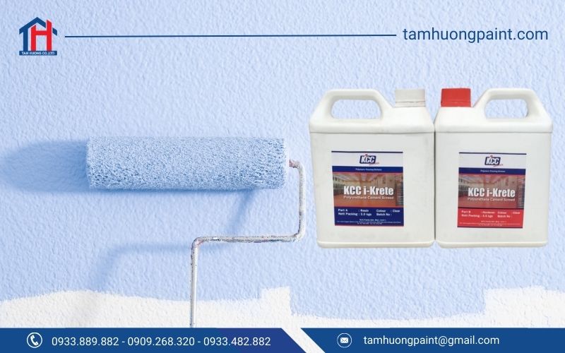 Thi công sơn PU KCC đúng quy trình, giúp tối ưu hóa chất lượng và tuổi thọ của lớp sơn